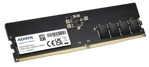 Память оперативная DDR5 16Gb Adata 4800MHz CL40 (AD5U480016G-S) фото