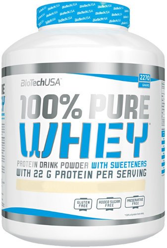 Протеин BioTechUSA 100% Pure Whey (2270 г), Шоколад фото