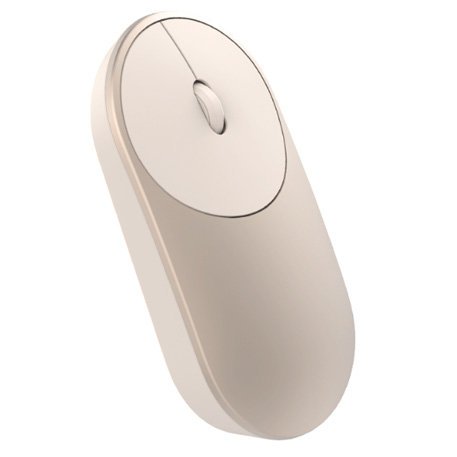 Беспроводная мышь Xiaomi Mi Portable Mouse Bluetooth, золотистый фото