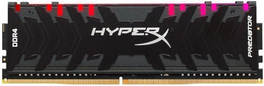 Память оперативная DDR4 16Gb Kingston HyperX Predator RGB CL17 DIMM PC28800, 3600Mhz, HX436C17PB3A/16 фото