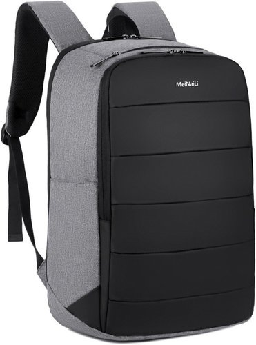 Рюкзак для ноутбука водонепроницаемый с USB зарядкой, серый фото