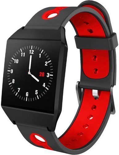 Силиконовый ремешок Kaload для умных часов Xanes W1, красный фото
