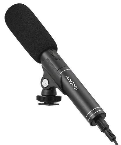 Накамерный микрофон Andoer Professional для Canon Nikon Sony DSLR фото