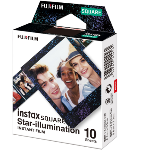 Картридж для камеры Fujifilm Colorfilm Instax SQUARE Star-illumination 10 снимков фото