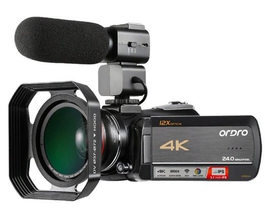 Видеокамера ORDRO AC5 4K WiFi Цифровая фото