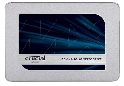 Жесткий диск SSD 2.5" Crucial MX 250Gb (CT250MX500SSD1) фото
