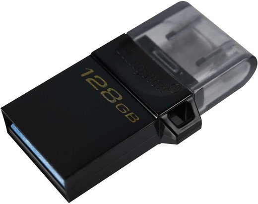 Флеш-накопитель Kingston DataTraveler microDuo3 G2 microUSB 3.2/USB 3.2 128GB фото