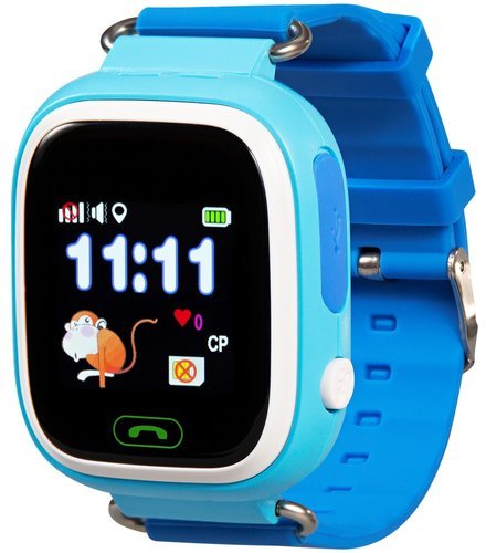 Детские умные часы Prolike PLSW90BL, голубые фото
