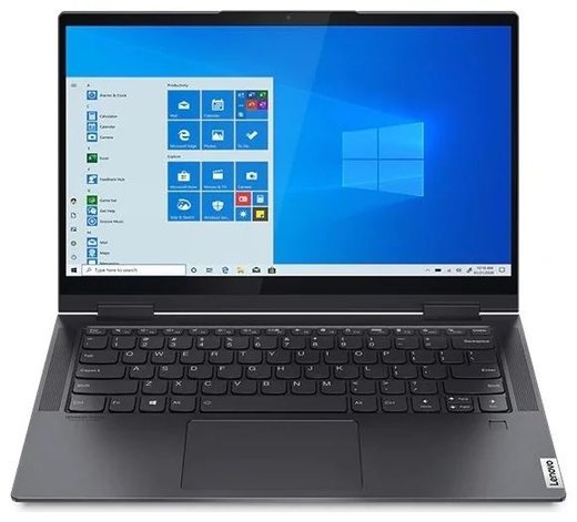 Ноутбук Lenovo Yoga 7 14ITL5 (Core i5 1135G7/8Gb/SSD512Gb/Intel Iris Xe graphics/14"/1920x1080/W11 Home) серый фото
