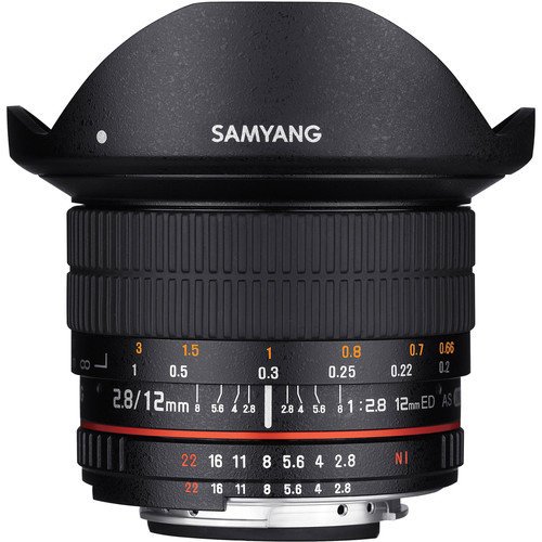 Объектив Samyang 12mm f/2.8 ED AS NCS Fisheye Canon EF фото
