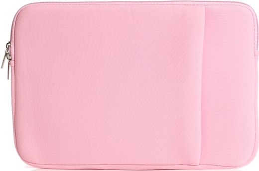 Противоударная сумка размером 12" для ноутбука MacBook 12", iPad 10.5", розовый фото
