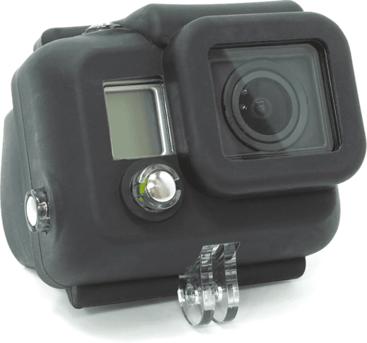 Чехол Fujimi GP-SPT для GoPro3 силиконовый (чёрный) фото
