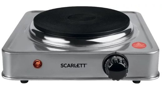 Плита Электрическая Scarlett SC-HP700S21 серебристый эмаль (настольная) фото
