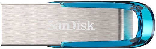 Флеш-накопитель SanDisk Ultra Flair USB 3.0 128GB, синяя фото