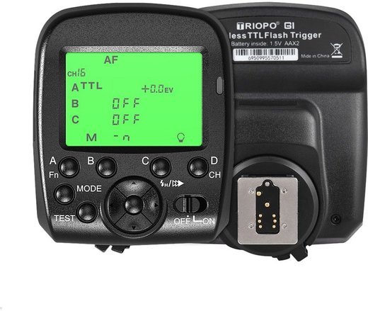 Синхронизатор TRIOPO G1 Dual TTL 1 - 8000s HSS 2.4G 16 каналов для Canon Nikon фото