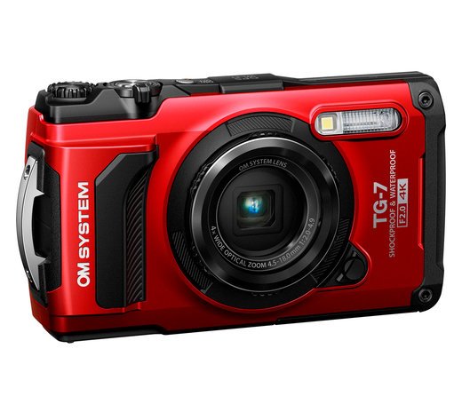 Цифровой фотоаппарат OM System Tough TG-7 красный фото