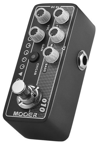 Гитарная педаль эффектов Mooer Micro Preamp Series 010, 2 канала фото