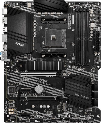 Материнская плата MSI B550-A PRO Soc-AM4 AMD B550 4xDDR4 ATX AC`97 8ch(7.1) GbLAN RAID+HDMI+DP фото