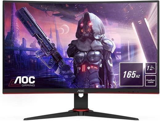 Монитор AOC 27'' C27G2AE, черный/красный фото