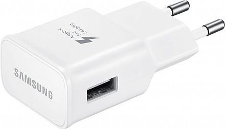 СЗУ адаптер 1 USB QC 3.0 18Вт, белый, EP-TA20EWENGRU, Samsung фото