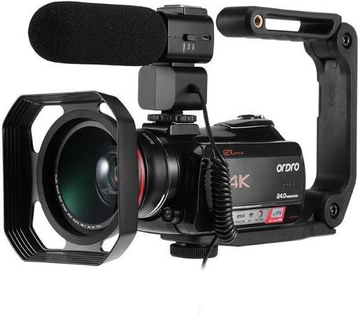 Видеокамера Ordro HDR-AC5, штекер EU фото