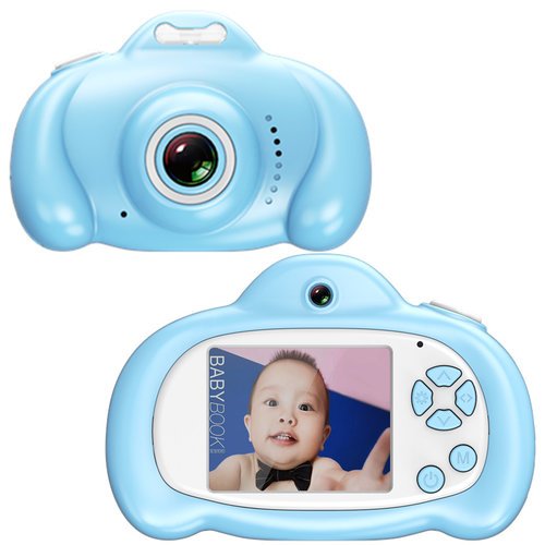 Детский цифровой фотоаппарат 2.0'' LCD, синий фото