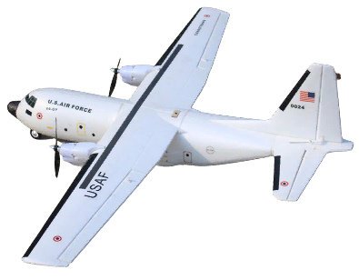 Набор для сборки радиоуправляемого самолета C-160 Cargotrans Twin Hercules фото