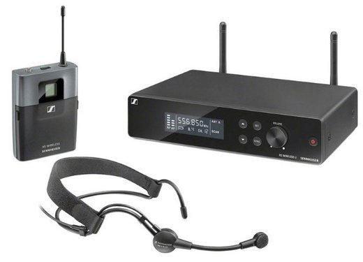 Беспроводная система Sennheiser XSW 2-ME3-A с головным микрофоном фото