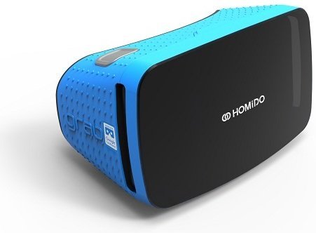 Очки виртуальной реальности Homido Grab синие фото