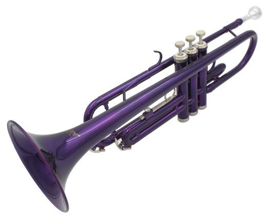 Труба (латунь) с аксессуарами, фиолетовый фото