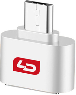 Конвертер-адаптер LD Micro USB / Type-C с USB 2.0 OTG для смартфонов, ноутбуков, Type Micro USB фото