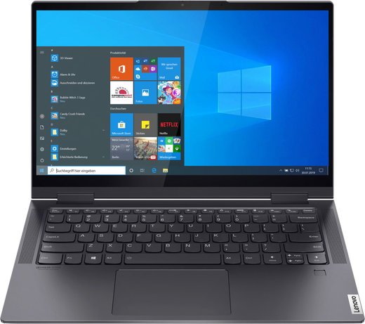 Ноутбук Lenovo Yoga 7 14ITL5 (Intel Core i5 1135G7 2400MHz/14"/1920x1080/16GB/256GB SSD/Intel Iris Xe Graphics/Windows 10 Home), серый фото