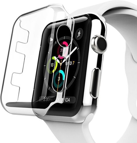 Прозрачный защитный чехол для экрана для смарт-часов Apple Watch Series 4, 40 мм фото