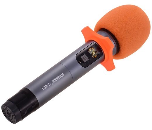 Беспроводной микрофон UHF с ресивером фото