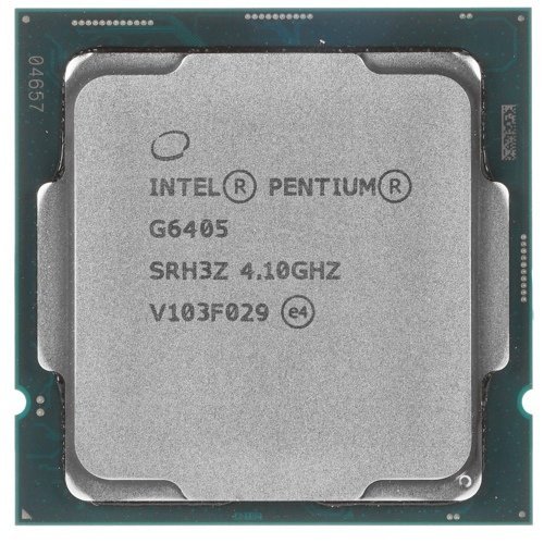 Процессор Intel Pentium G6405 S1200 (CM8070104291811 S RH3Z) OEM фото