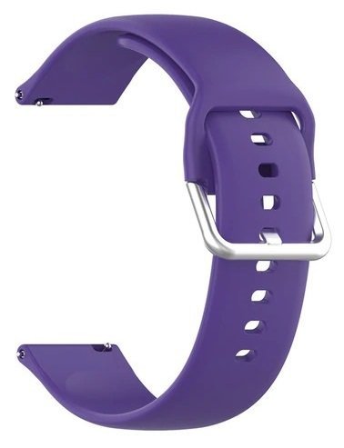 Ремешок силиконовый для Haylou LS05, фиолетовый фото