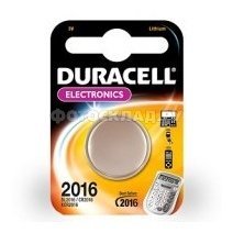 батарейка Duracell DL2016 BL1 (1 шт.) фото