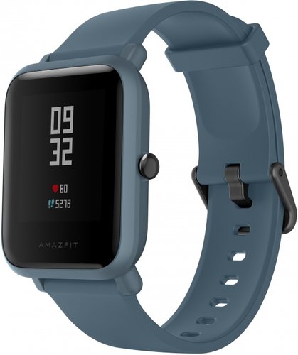 Умные часы Xiaomi Amazfit Bip Lite, синие фото