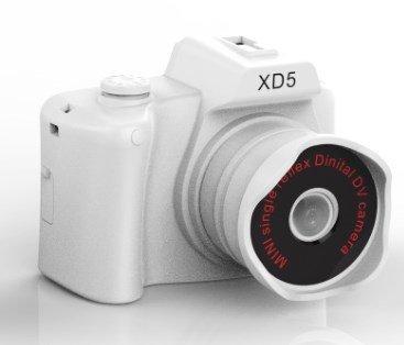 Экшн-камера XD5 1080P IPS 30X Zoom, белый фото