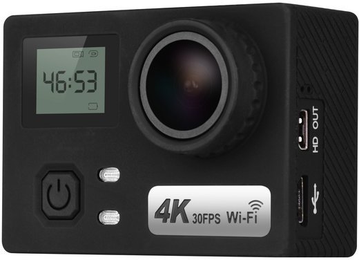 Экшн-камера 4K 30m 30FPS 170 WiFi Sharing 64GB фото