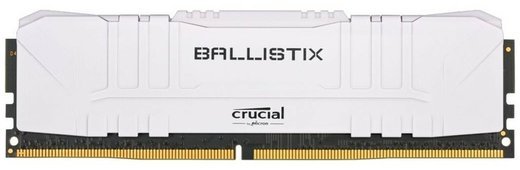 Память оперативная DDR4 16Gb Crucial Ballistix White CL16 DIMM PC21300 2666Mhz, BL16G26C16U4W фото