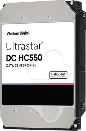 Жесткий диск HDD 3.5" WD Ultrastar DC HC550 16ТБ (WUH721816ALE6L4) фото