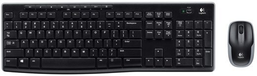 Беспроводной комплект Logitech MK270 (клавиатура+мышь), черный фото