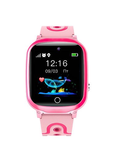 Детские умные часы Prolike PLSW13PN, розовые фото
