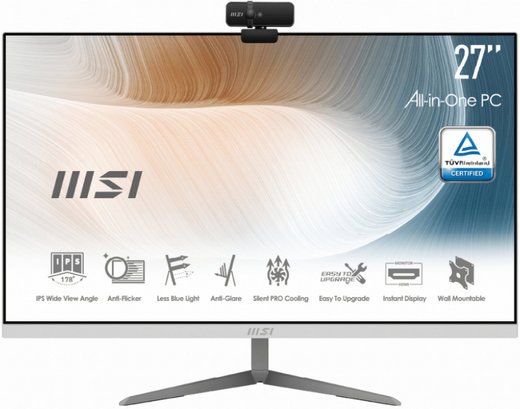 Моноблок MSI 27'' Modern AM271 11M-601XRU, белый фото