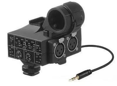Микшер Saramonic Mix Adapter накамерный двухканальный (2 входа XLR) фото