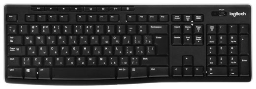 Клавиатура Logitech Keyboard K270 Wireless, черный фото