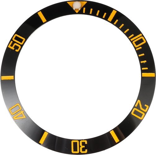 Керамическая шкала Bakeey для мужских часов диаметром 40 мм, черный фото
