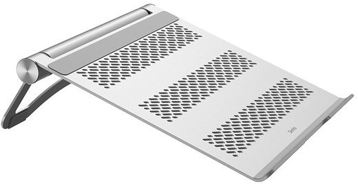 Портативная регулируемая противоскользящая охлаждающая подставка для ноутбука 11-17", белый фото