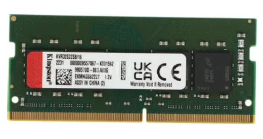 Память оперативная DDR4 16Gb Kingston Valueram 3200MHz (KVR32S22S8/16) фото